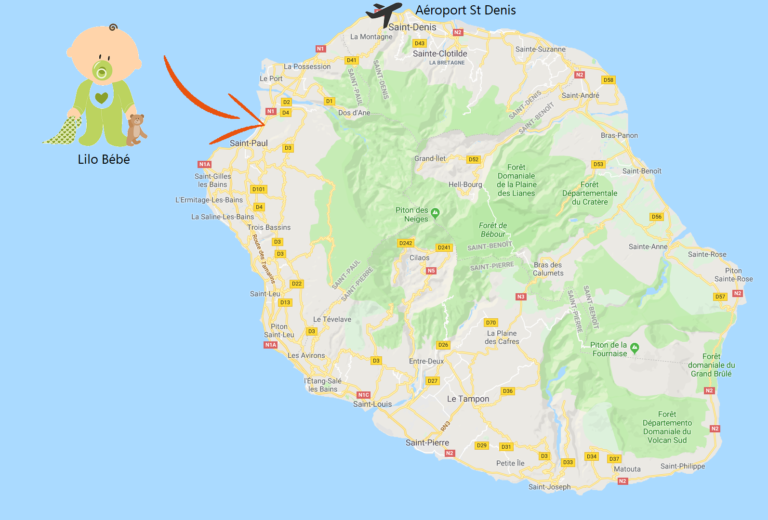Lilo Bébé a saint paul ile de la Réunion